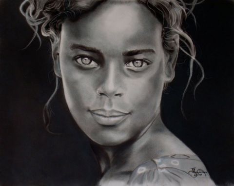 La fille aux yeux clairs